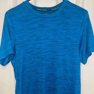 TEK GEAR Dry Tek Men's Vibrant Blue Short Sleeve Tee Sz S